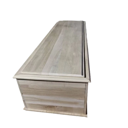 Korean Style Oversize Paulownia Wood Coffin suppliers