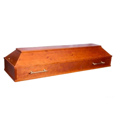 Rusa Stila Plenkreskulo Frassino Wood Coffin