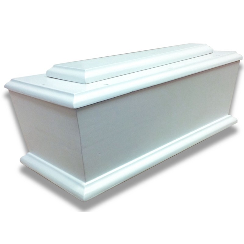 French Style Baby Poplar Wood Coffin suppliers