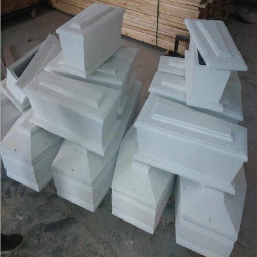 French Style Baby Poplar Wood Coffin high quality